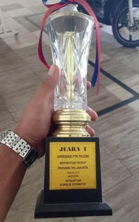 Juara 1-Instruktur Otomotif - Tingkat DKI